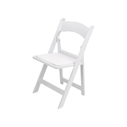 White Resin Garden Chair