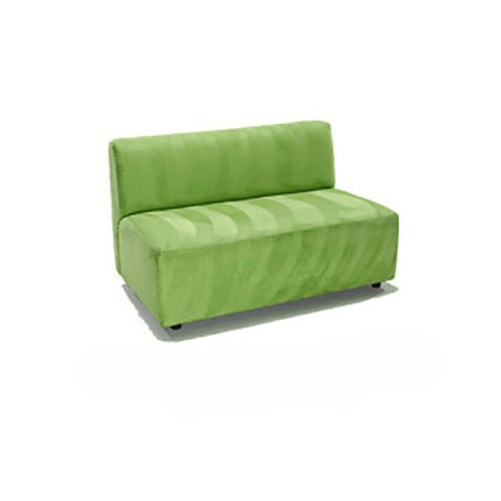 Armless Couch - Lime Green