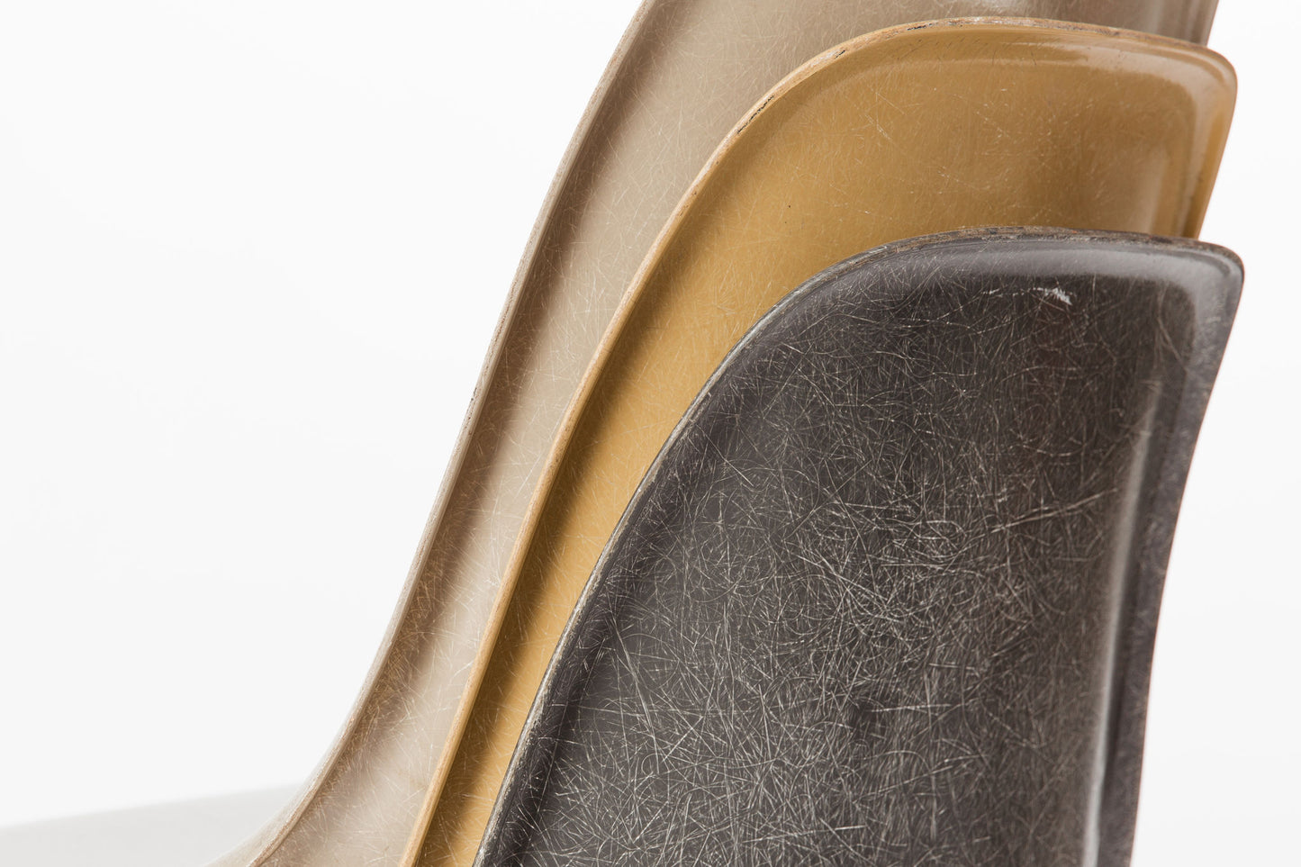 Gray Eames Fiberglass Shell Chair