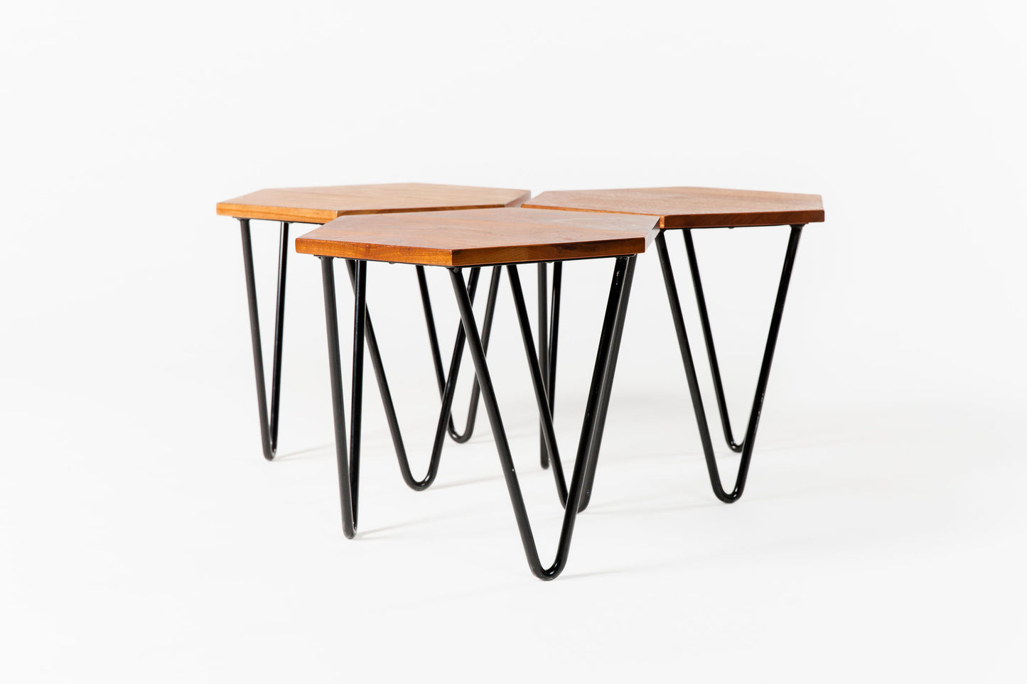 Black Nesting Table Set
