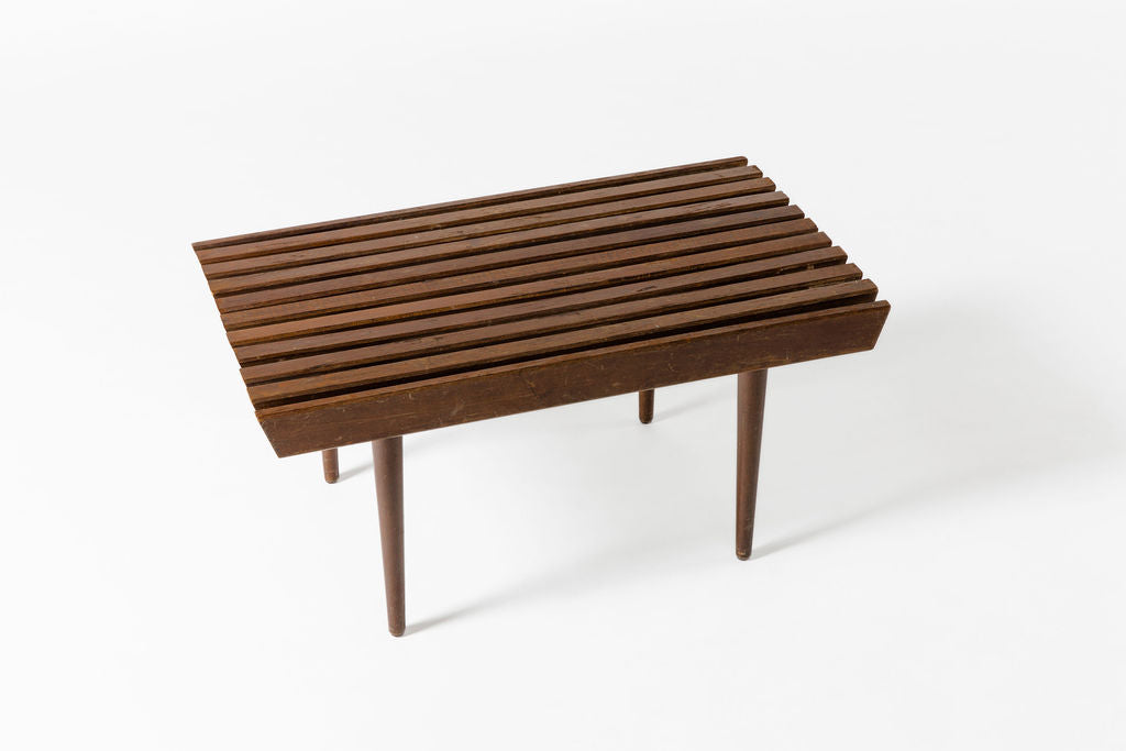 Slatted Side Table