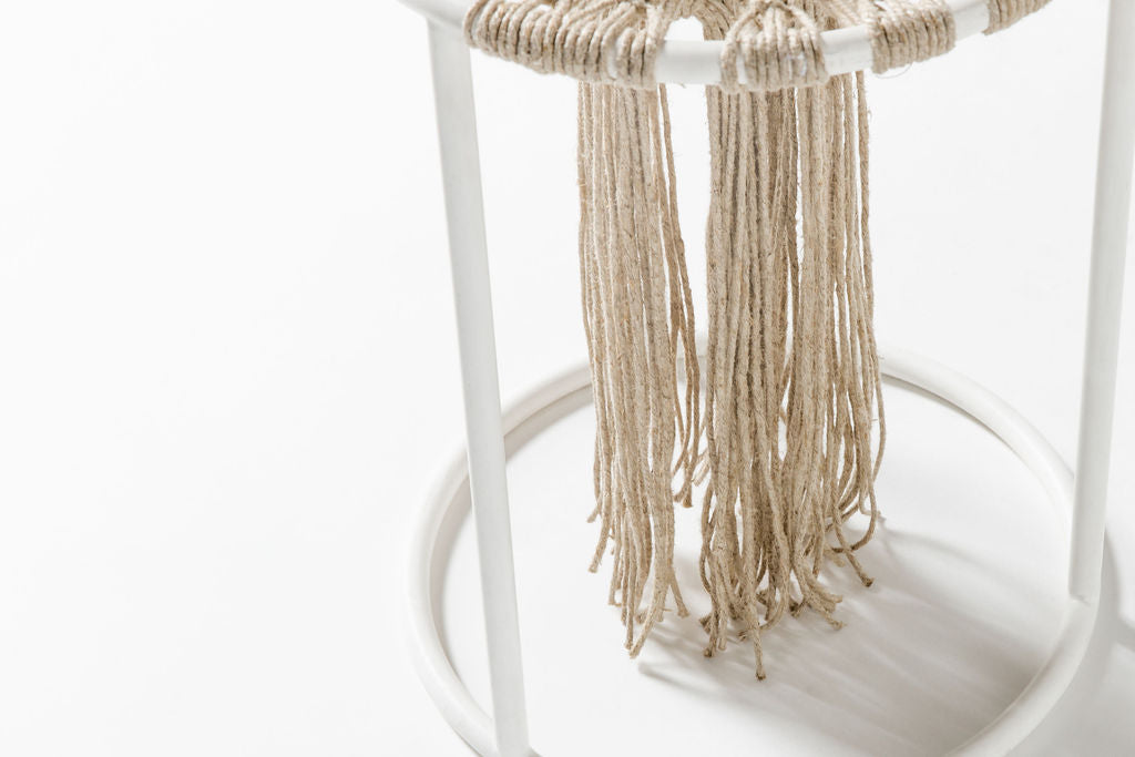 Macrame Stool