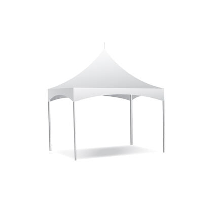 10'x10' High Peak Frame Tent / Canopy