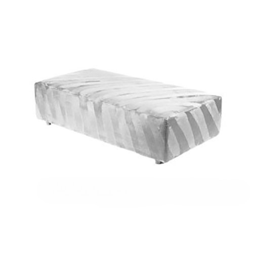 Rectangle Bench - White