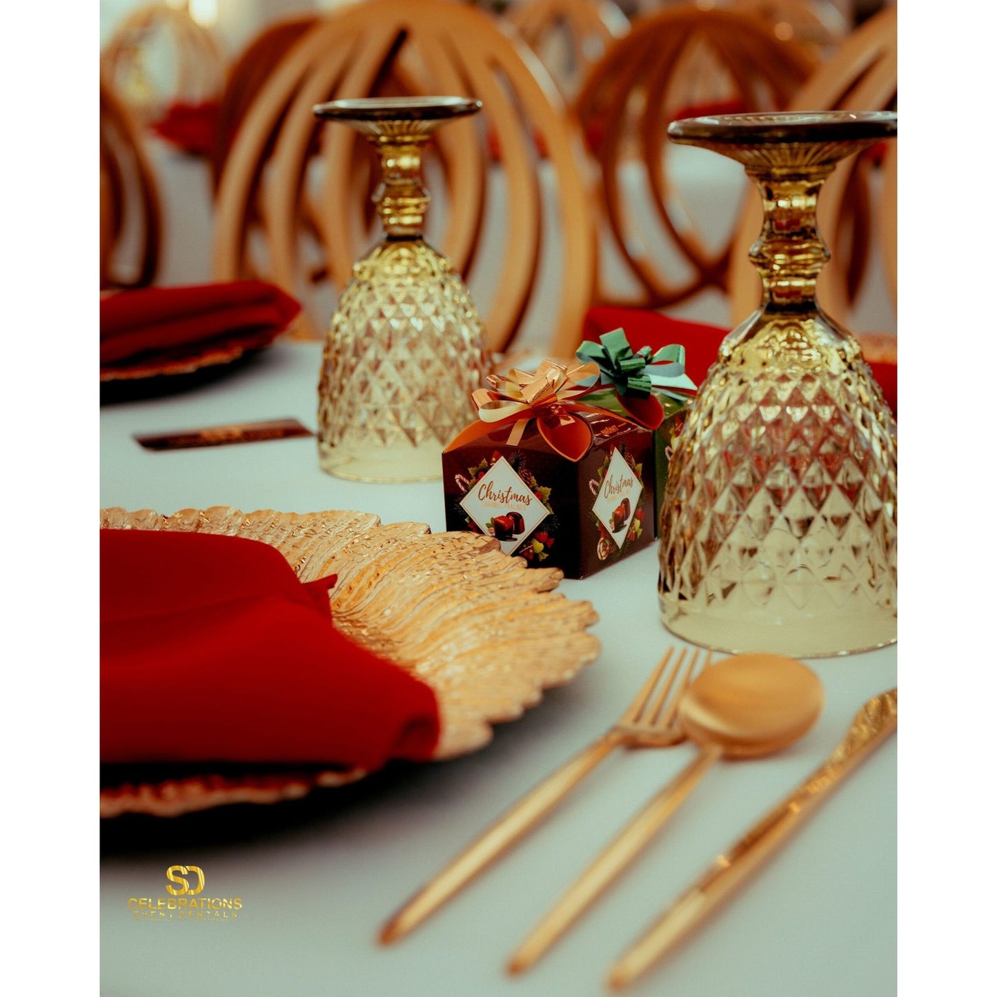 Stanless Steel Gold Flatware