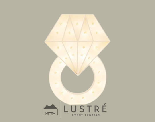 Marquee Symbols - " Ring " 4 Ft. High