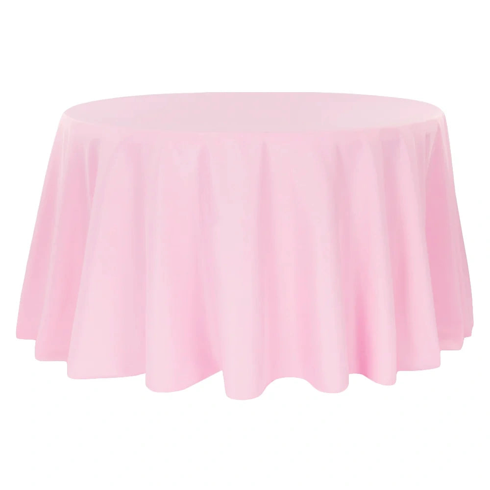 Light Pink Poly Poplin Linens