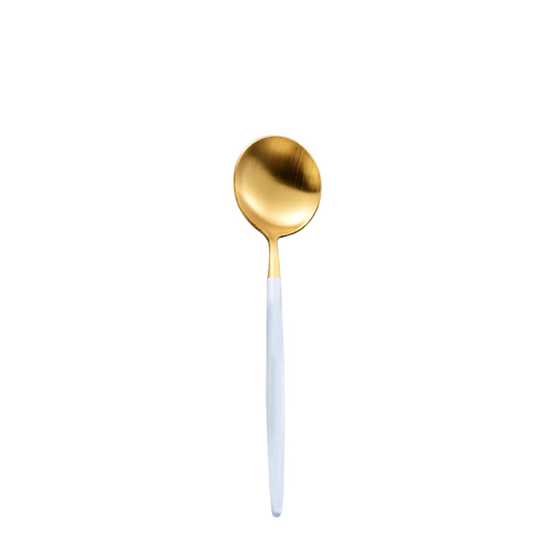 Blanc Gold Dinner Spoon