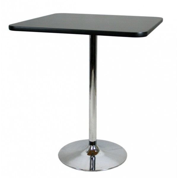 Square Bar Table - Black