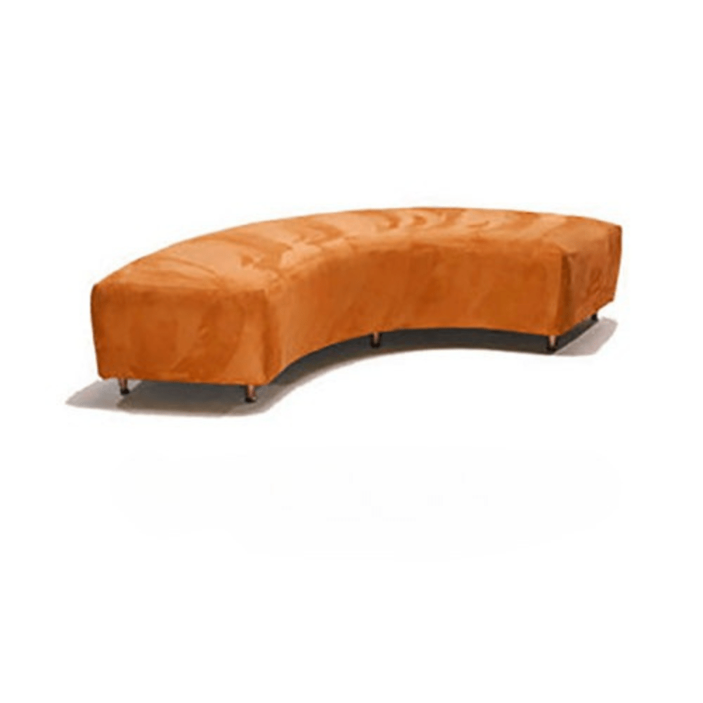 Curved Bench - Orange
