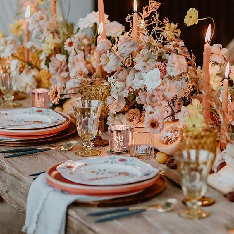 Votive Candle Holder - Rose Gold