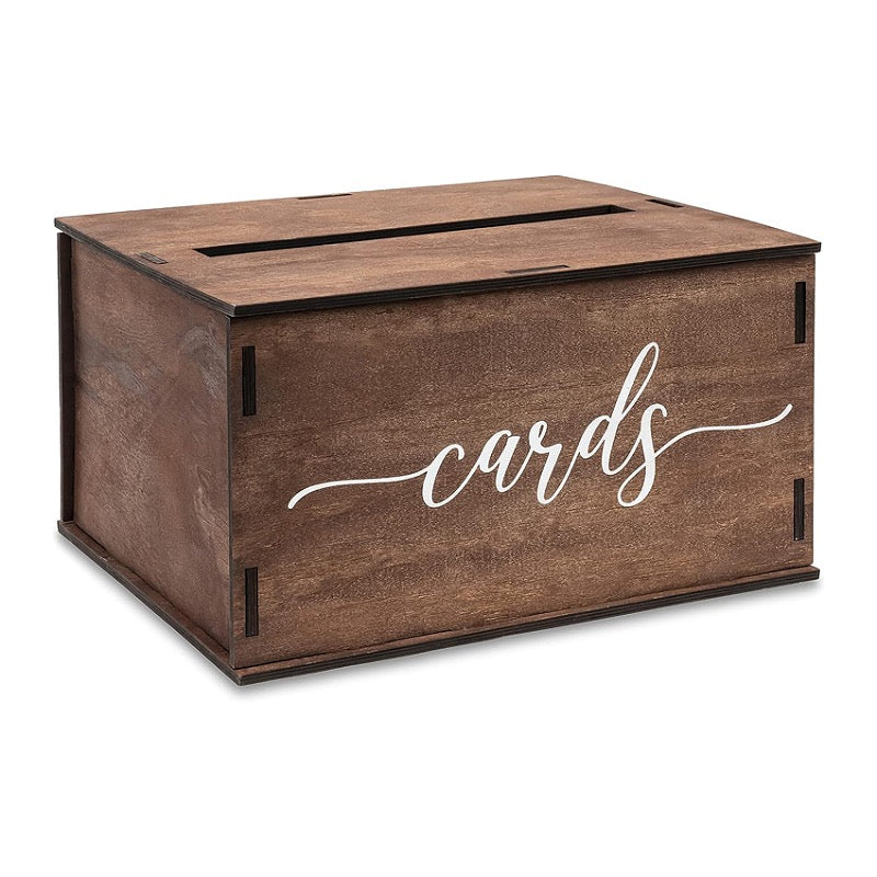 Wooden Card Box