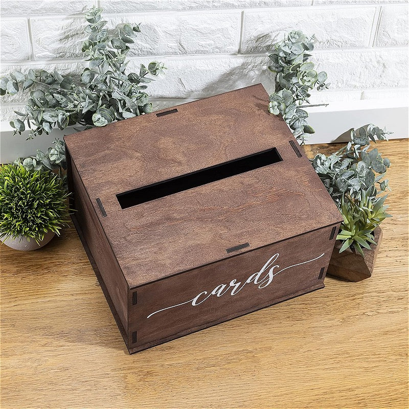 Wooden Card Box