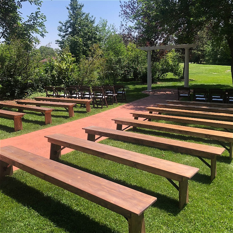 Wooden Bench - Brown