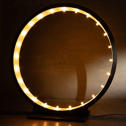 Light Circle No Backing