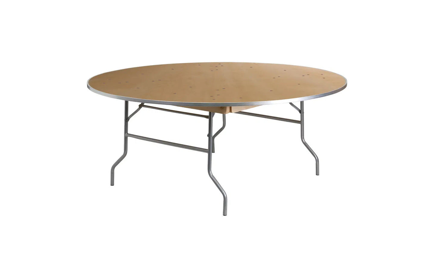 72" Round Wooden Table