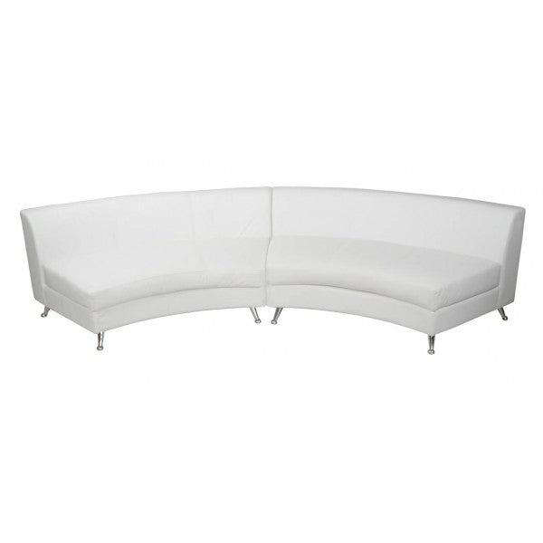 Capri Sectional Sofa - White