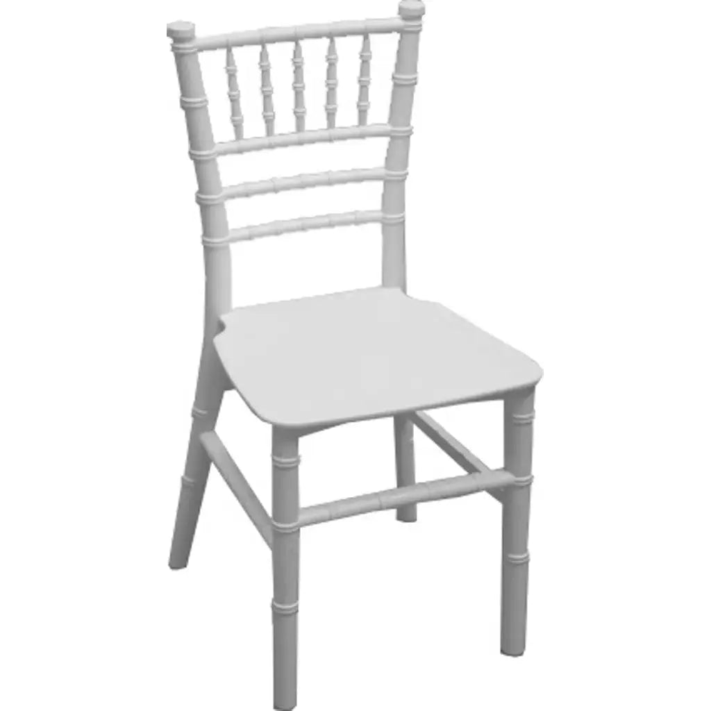 Children's White Resin Chiavari Chair