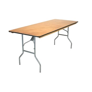 8' x 40" Banquet Table