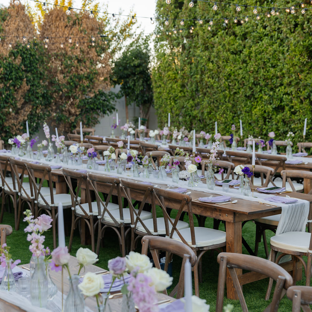 Rectangle Rustic Farm Tables