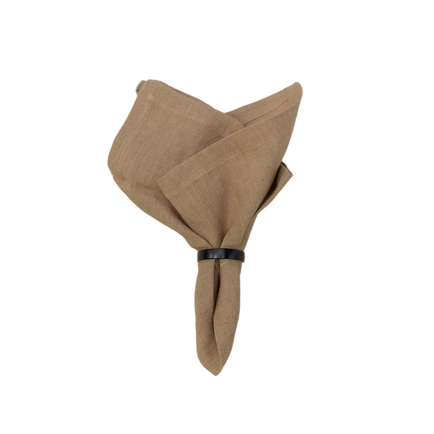 Black Napkin Ring