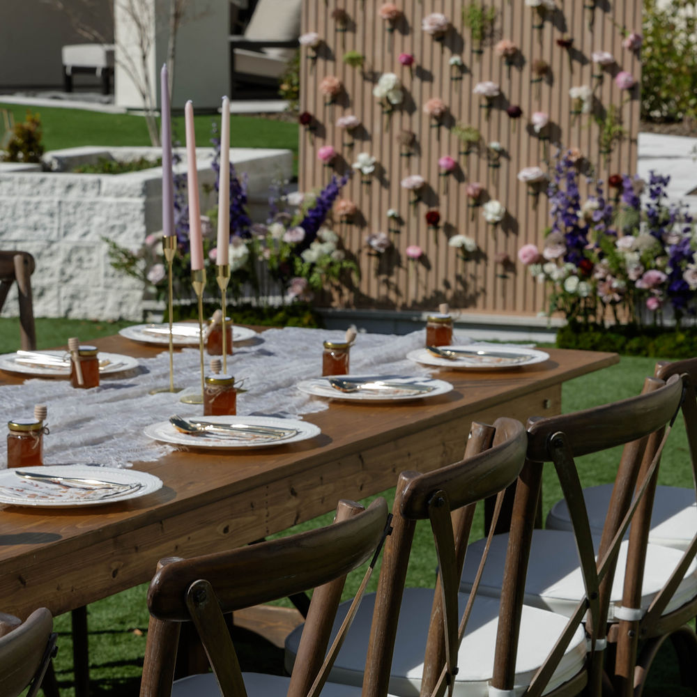 Rectangle Rustic Farm Tables