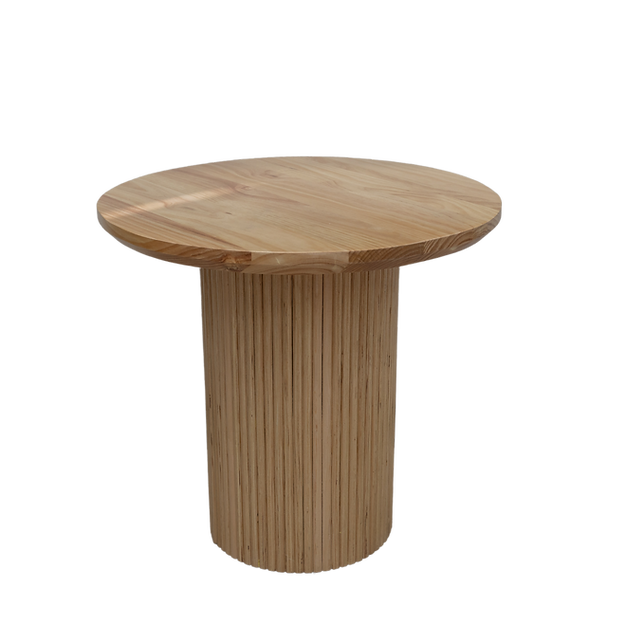 Natural Oak Pedestal Table