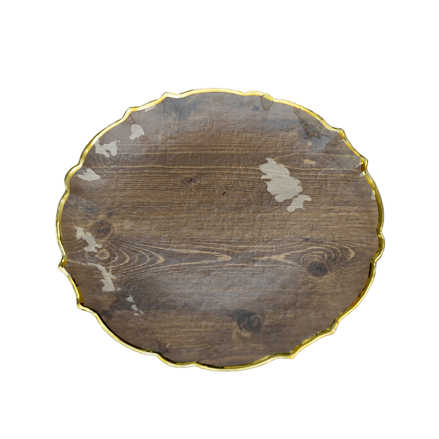 Sunburst Gold Charger