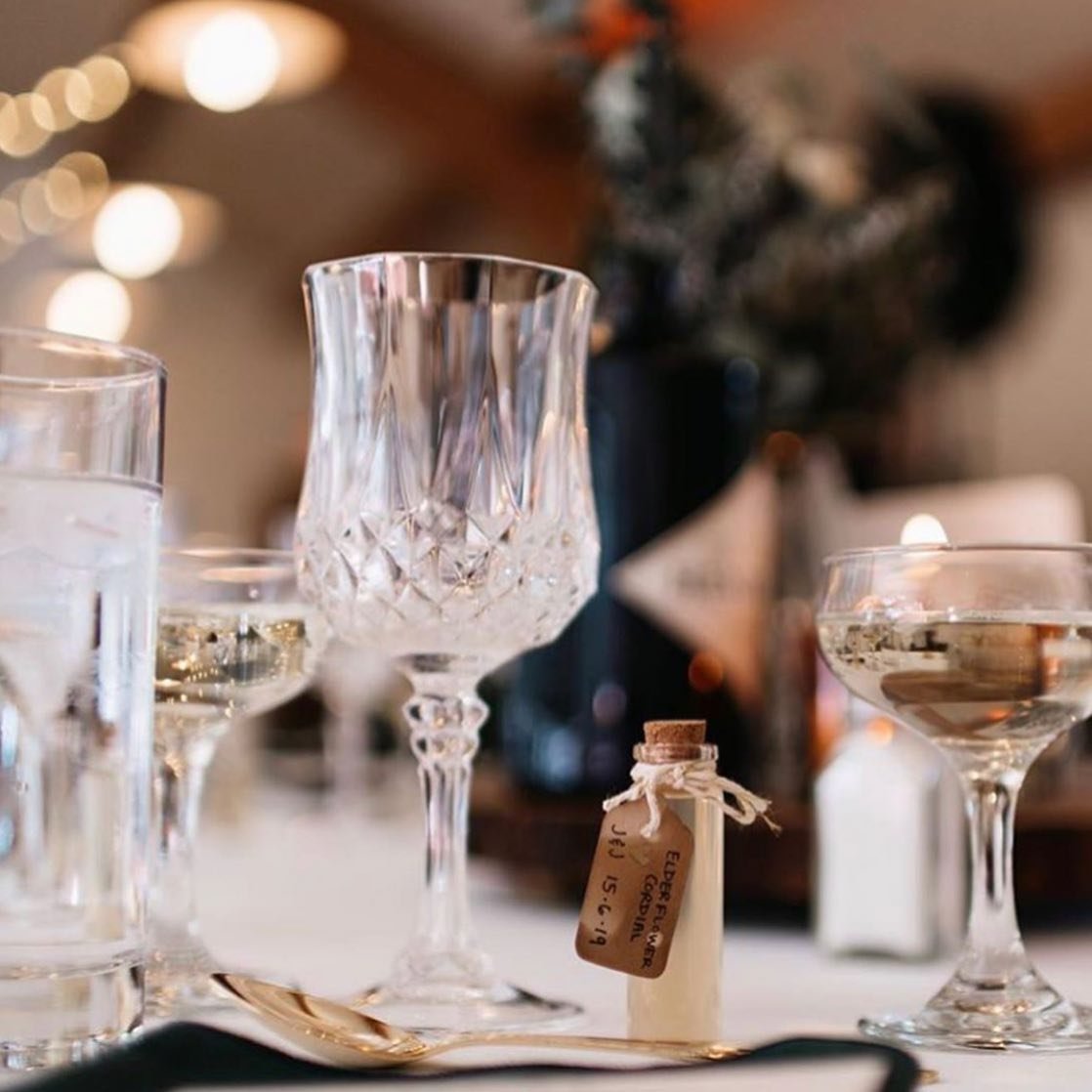 Vintage Champagne Coupes