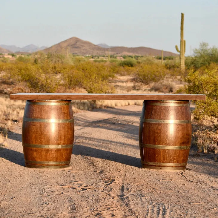 Wine Barrel Table