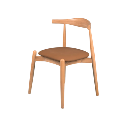 Scandinavian Curved Chair