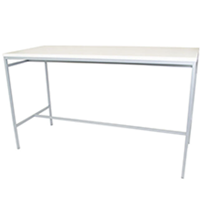 Edge Communal Bar Table - White
