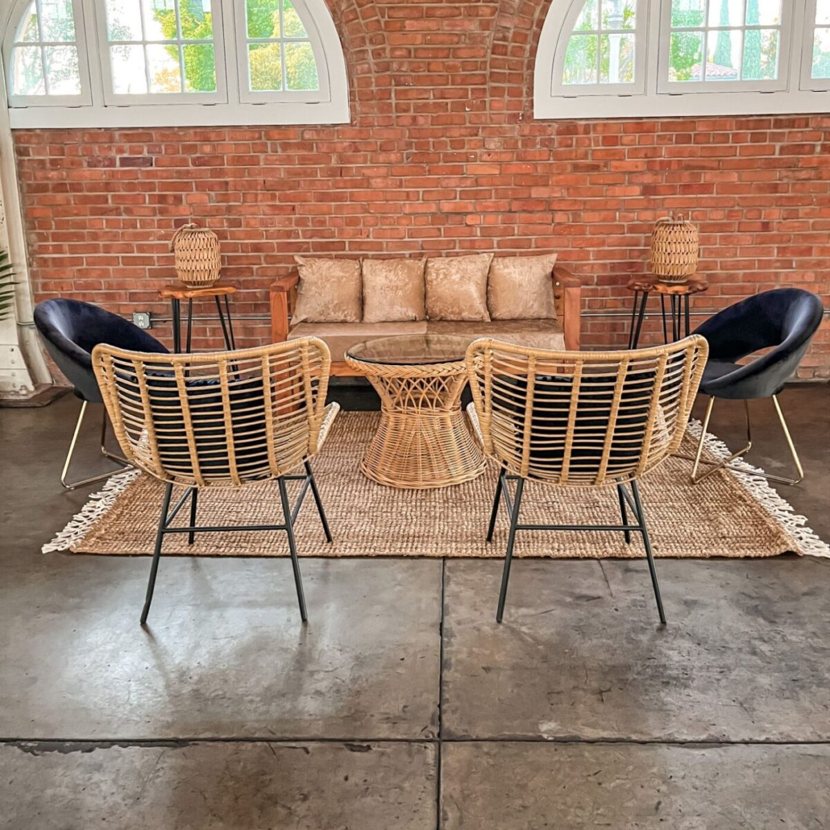 Savana Woven Lantern