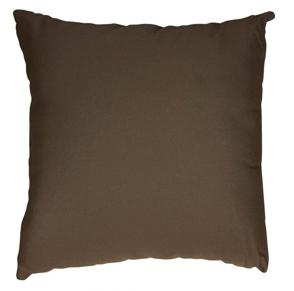 Brown Canvas Pillow