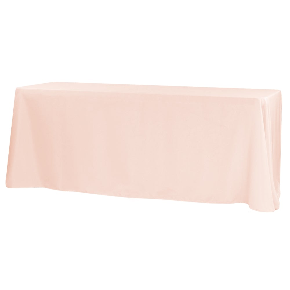Blush Rectangular Tablecloth 156″ X 90″