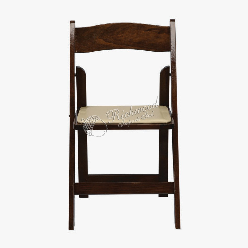 Fruitwood Padded Wood Chair