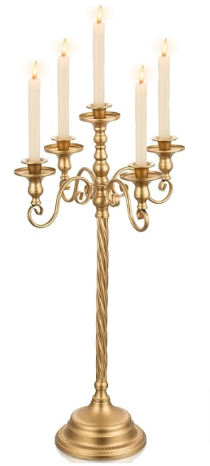 Gold Candelabra Medium