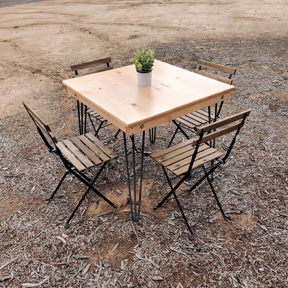 3' Honey Hairpin Table