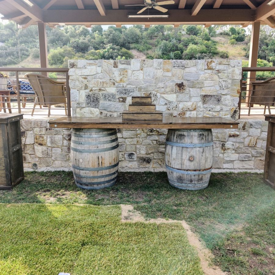 Wine Barrel Bar