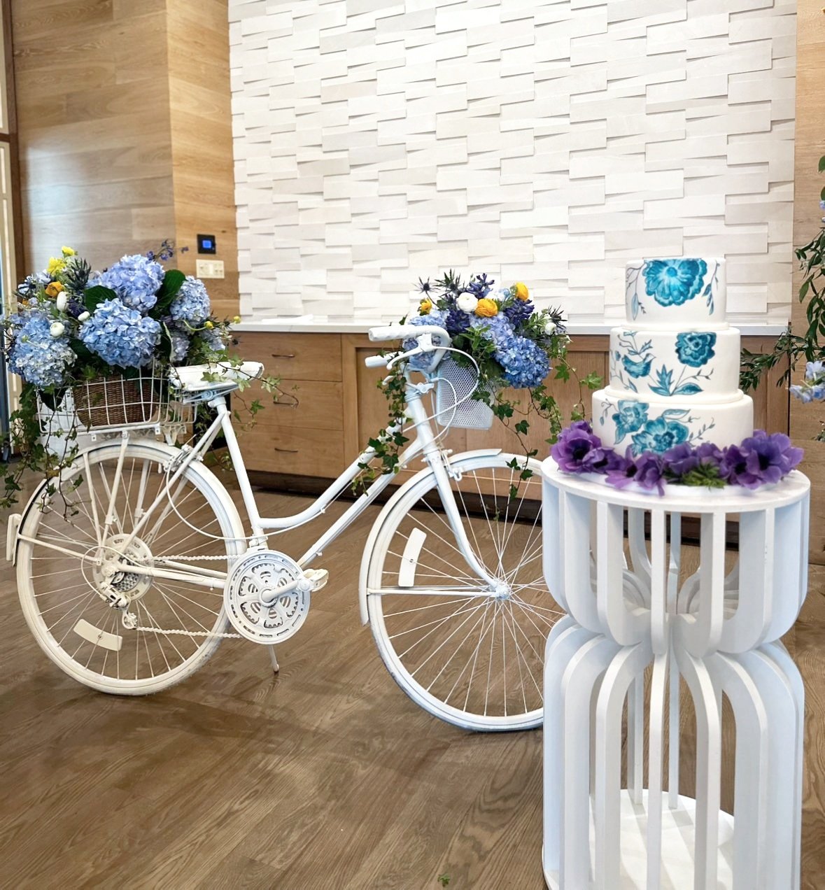 White Vintage Bicycle