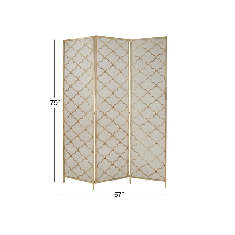 Brass Screen Divider