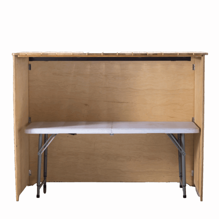 Wood Slat Bar - Natural