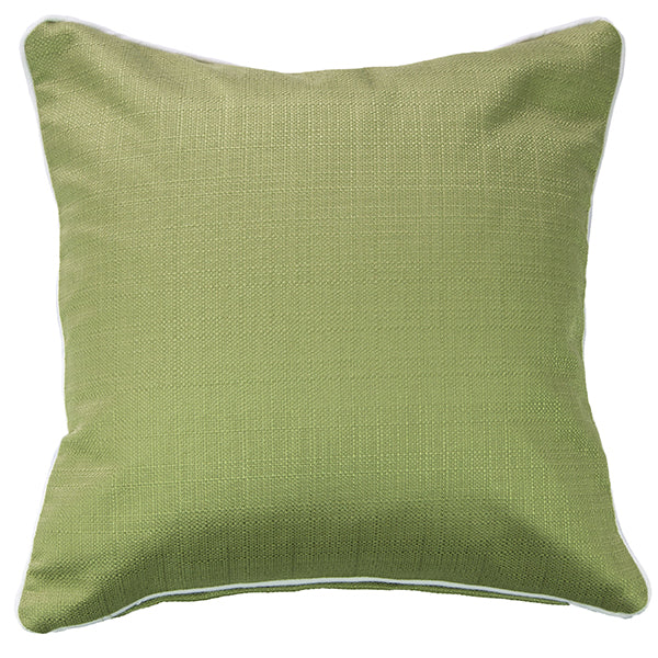 Malibu Solid Pillow – Stem Green