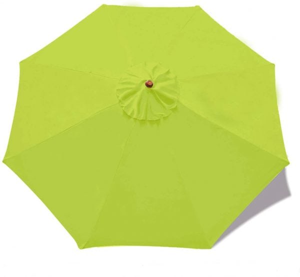 Lime Green 9' Market Umbrella