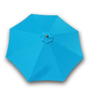 Turquoise 9' Market Umbrella