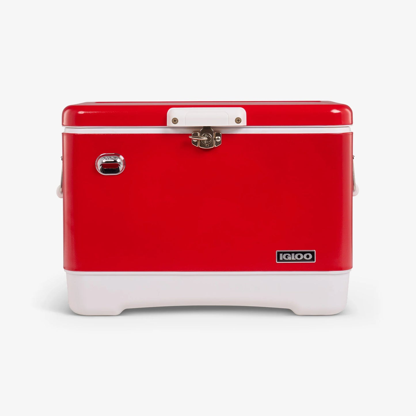 Nostalgica 54 Qt Ice Chest Cooler in Red