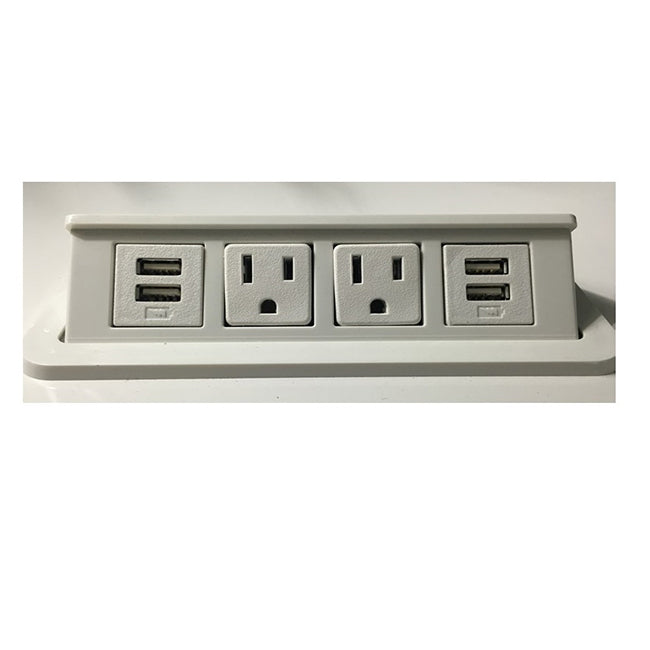 Klub End Table with PowerUp