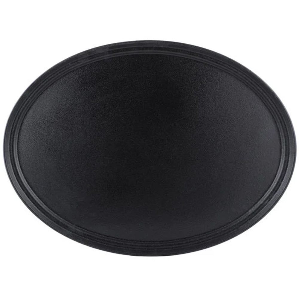 Oval Waiter Tray Black