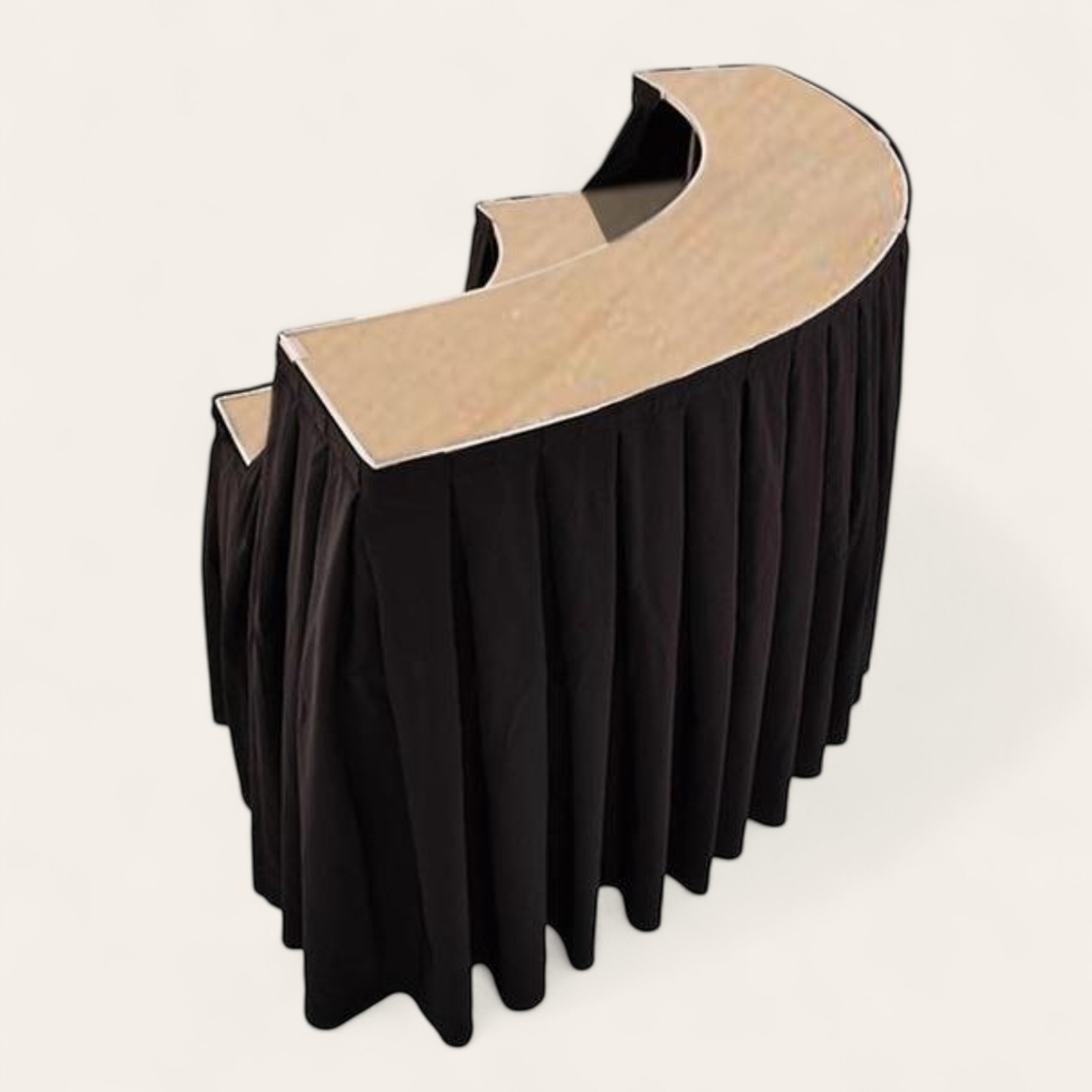 Serpentine Bar With Black Skirts