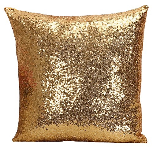 Gold Sequin Pillow